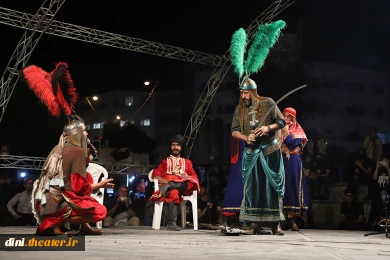 گزارش تصویری دومین بخش از اجراهای رویداد سراسری «صاحبدلان» با تعزیه مجلس شاهچراغ در محوطه باز مجموعه تئاتر شهر برگزار شد.
عکس:میلاد میرزاعلی-مرداد1401‎‎